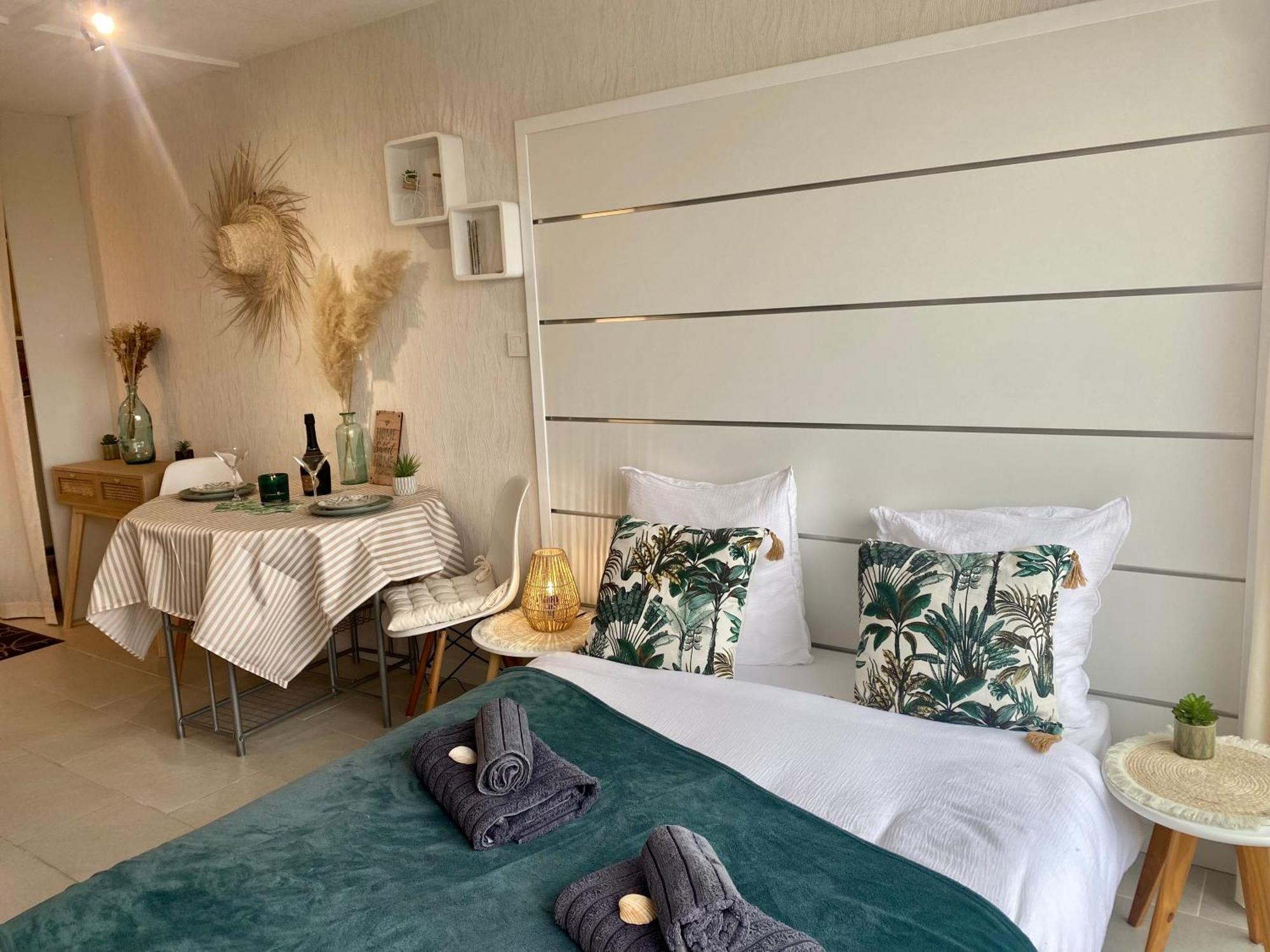 Studio Blue Horizon Vue Mer Guidel-Plage Exterior foto
